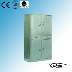 Stainless Steel Hospital Medical Appliance Cupboard (U-17)